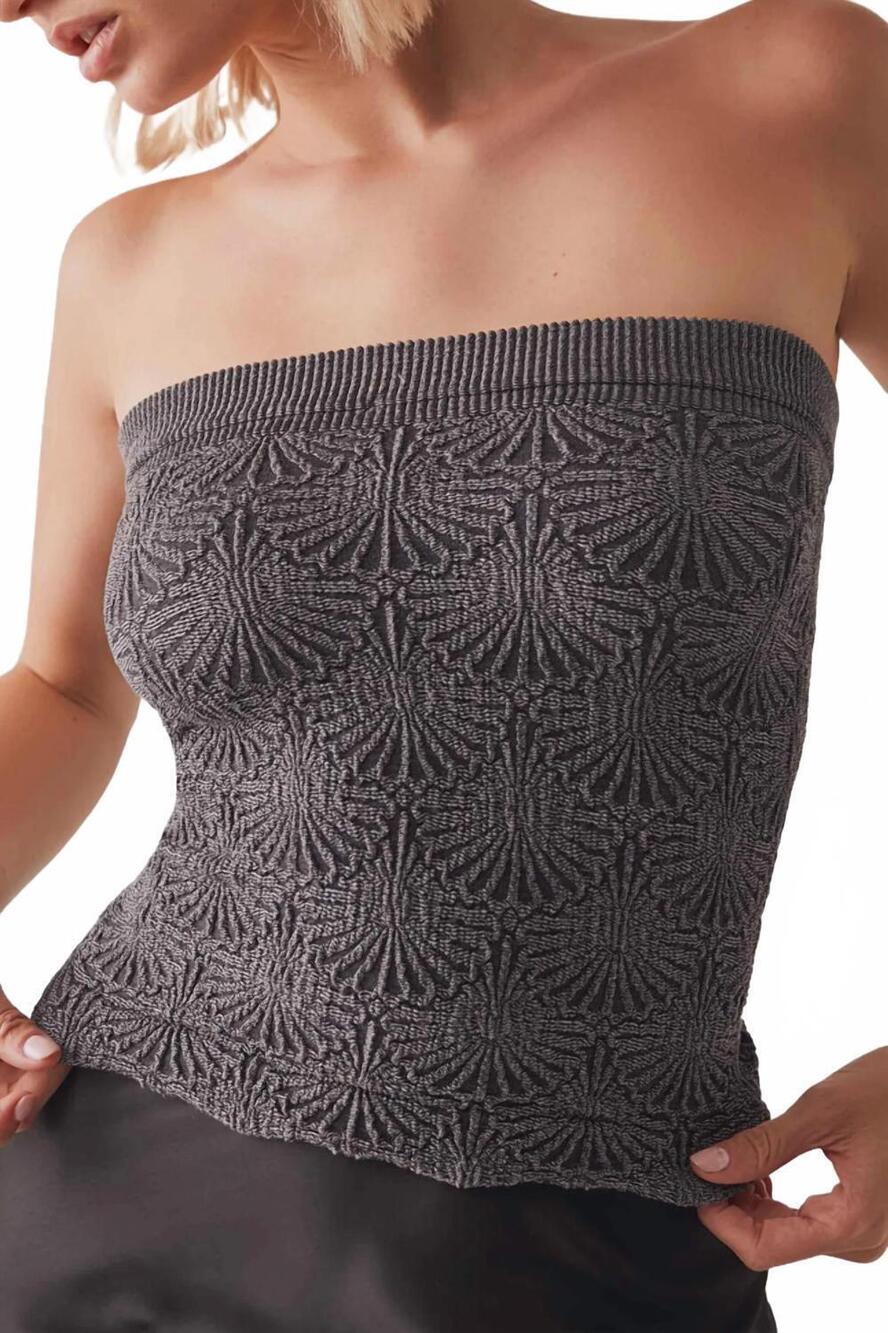 NEW FREE PEOPLE love letter tube top in black